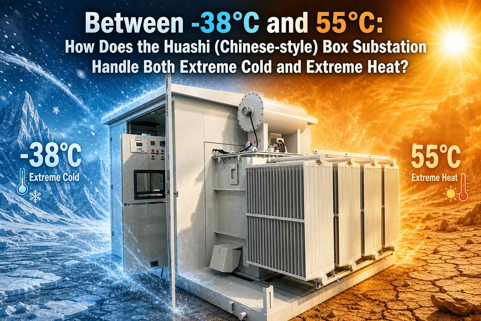 Между -38°C и 55°C: как работает коробчатая подстанция Хуаши (в китайском стиле)